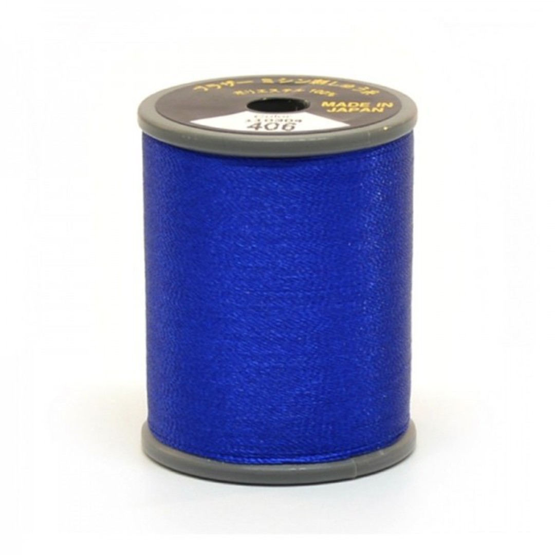 Brother Embroidery Thread - 300m - Ultramarine 406 image 0